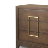 Berkeley Designs Lucca 3 Drawer Chest in Walnut