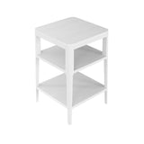 Abberley End Table | White by D.I. Designs