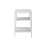 Abberley End Table | White by D.I. Designs