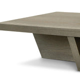 Cassis Coffee Table Grey/Taupe Coloured Oak Veneer-Esme Furnishings