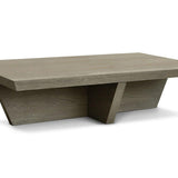 Cassis Coffee Table Grey/Taupe Coloured Oak Veneer-Esme Furnishings