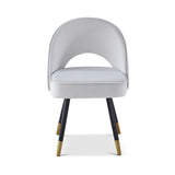 Berkeley Designs Hoxton Dining Chair in Cream Velvet – Set of 2