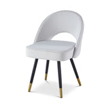 Berkeley Designs Hoxton Dining Chair in Cream Velvet – Set of 2