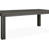 Kyoto Textured Dry Grey Oak Dining Table-Esme Furnishings