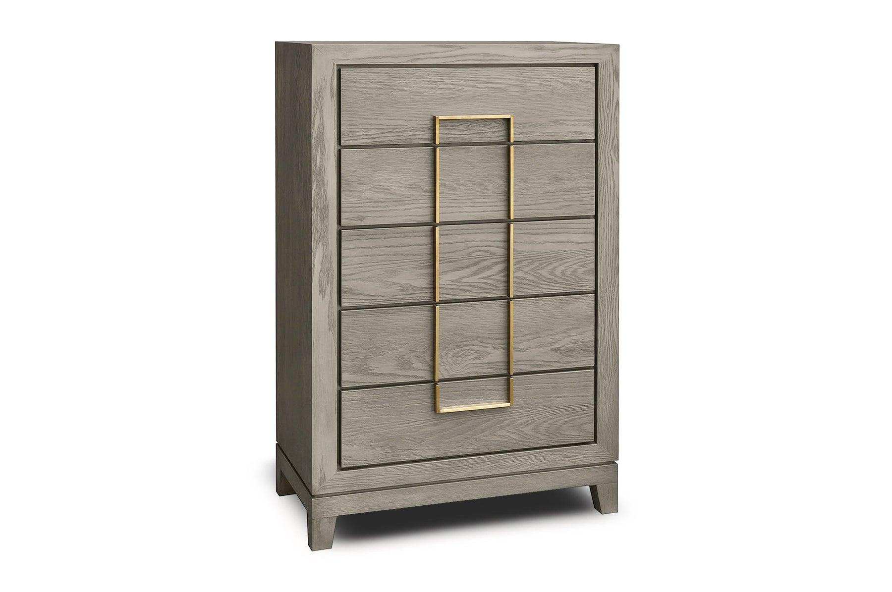 Lucca Tall Chest of Drawers-Esme Furnishings