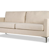 Berkeley Designs Manhattan Sofa in Soft Cream Fabric