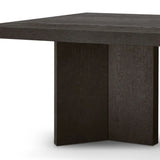 Sorrento Modern Design 10-Seater Dining Table in Textured Dark Oak Veneer-Esme Furnishings