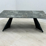 Chicago Black & Gold Ceramic Coffee Table