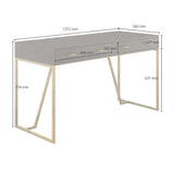 Hampton Desk by DI Designs Brown Shagreen