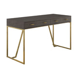 Hampton Desk by DI Designs Brown Shagreen