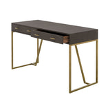 Hampton Desk by DI Designs Brown Shagreen