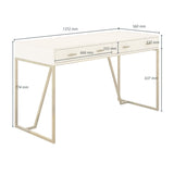 Hampton Desk | Ivory Shagreen DI Designs