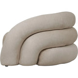 Libra Interiors Casa Snug Chair – Cream - Belmont Interiors