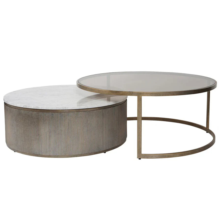 Libra Interiors Belvedere Nesting Coffee Table - Belmont Interiors