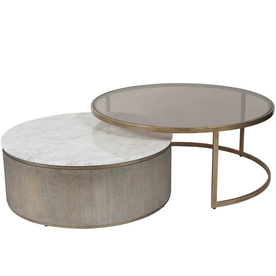 Libra Interiors Belvedere Nesting Coffee Table - Belmont Interiors