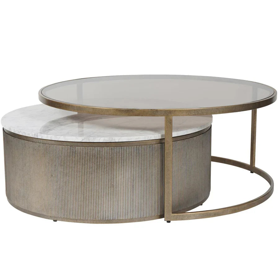 Libra Interiors Belvedere Nesting Coffee Table - Belmont Interiors