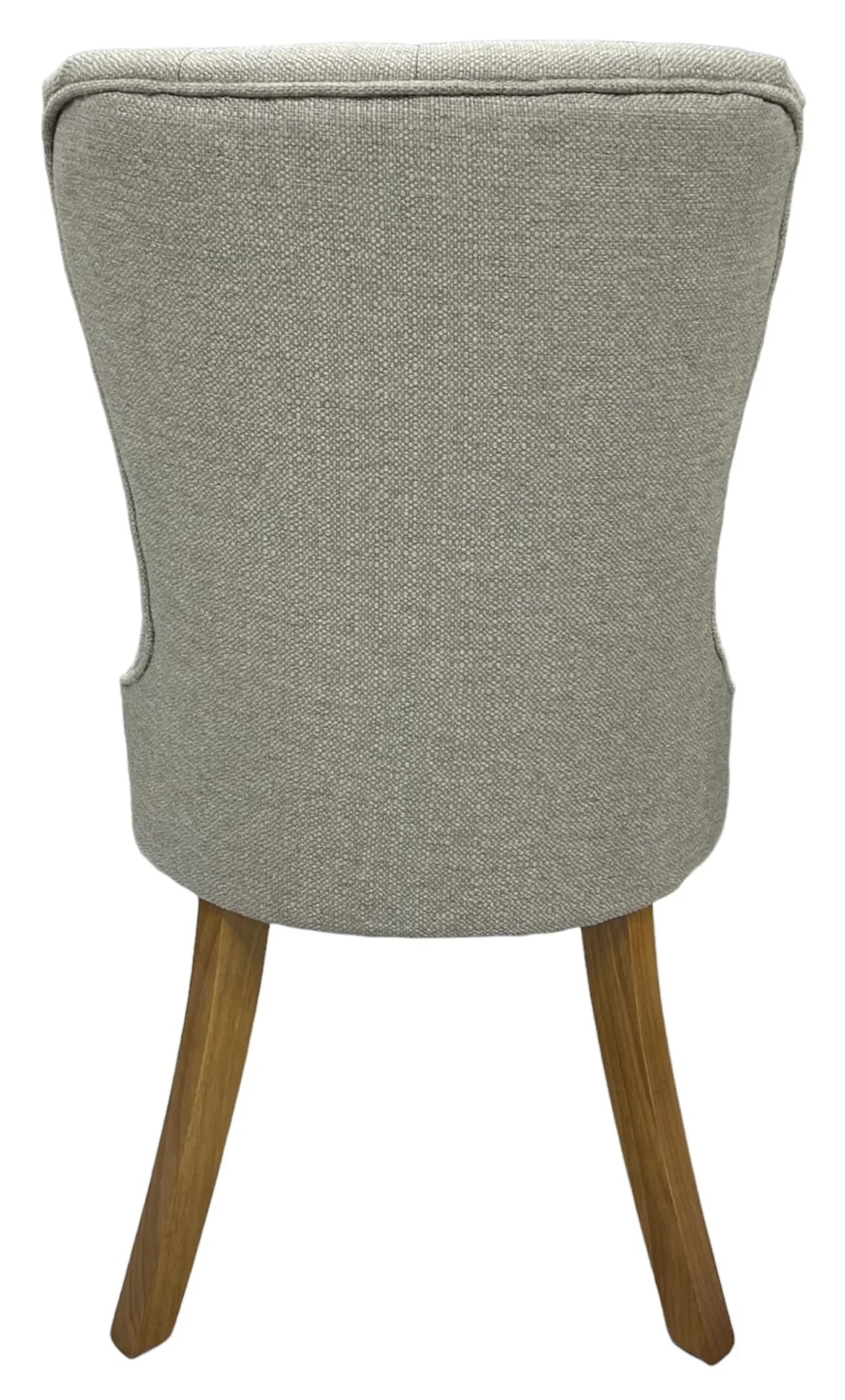 Sierra Beige Fabric Chair with Oak Legs - Belmont Interiors