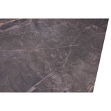 Nova 160cm Grey Ceramic Marble Dining Table - Belmont Interiors