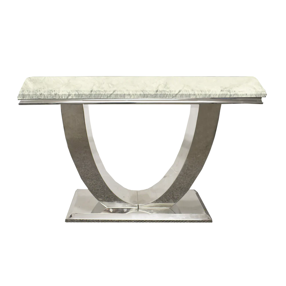 Arial Marble Console Table - Belmont Interiors