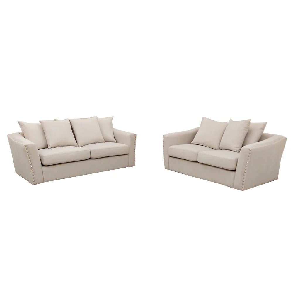 Blakely Fabric 3 + 2 Seater Sofa Set - Belmont Interiors