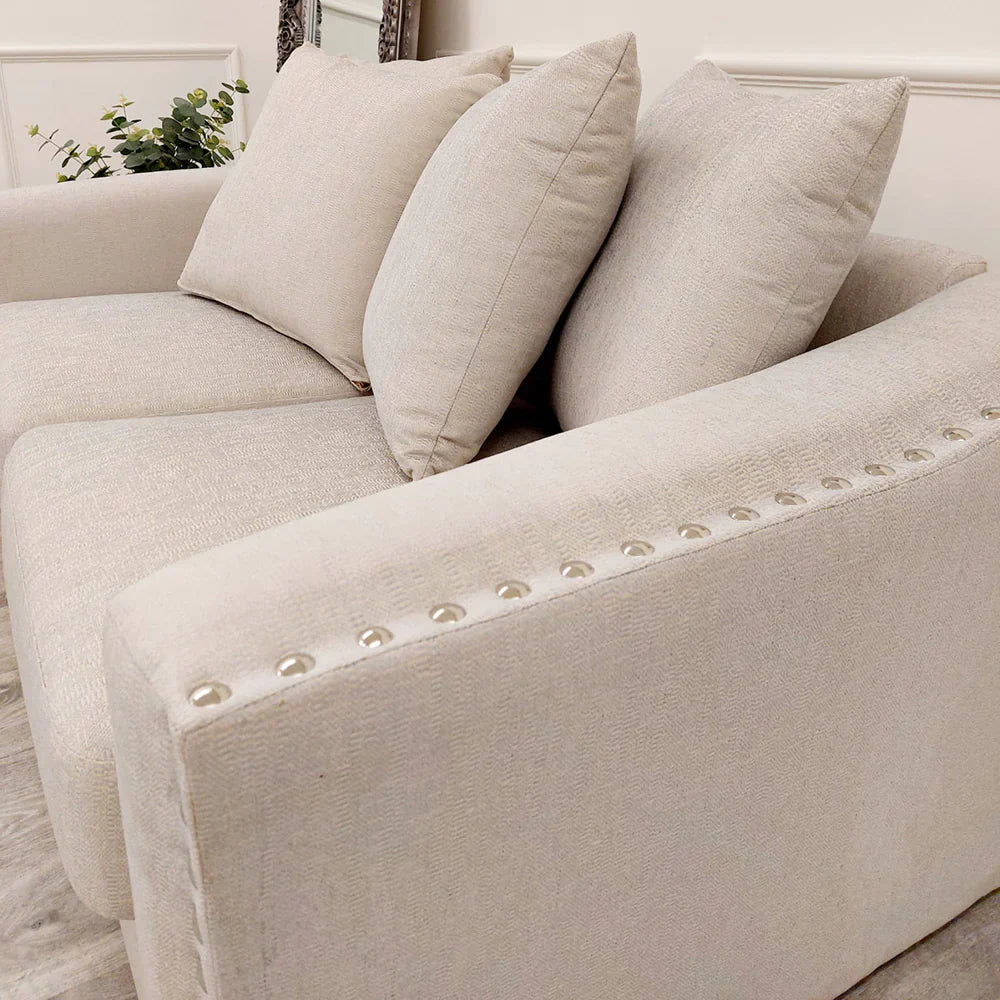 Blakely Fabric 3 + 2 Seater Sofa Set - Belmont Interiors