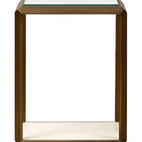 Elmley End Table Ivory by D.I. Designs