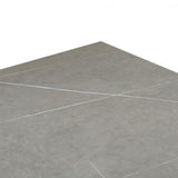 Livia 160cm Grey Ceramic Sintered Marble Dining Table