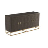 Hampton Sideboard - Brown Shagreen by D.I. Designs