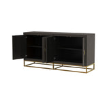 Hampton Sideboard - Brown Shagreen by D.I. Designs