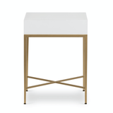 Berkeley Bedside - White by DI Designs-Esme Furnishings