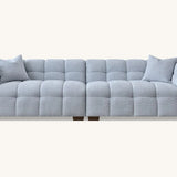 The Tribeca Pearl Boucle 4 Seater Premium Sofa Pearl Boucle Fabric