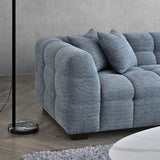 The Bubble Iron Boucle Corner Tribeca Premium Sofa Iron Boucle Fabric