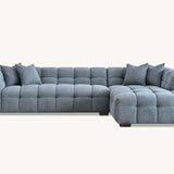 The Bubble Iron Boucle Corner Tribeca Premium Sofa Iron Boucle Fabric