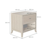 DI Designs Witley 1 Drawer Bedside