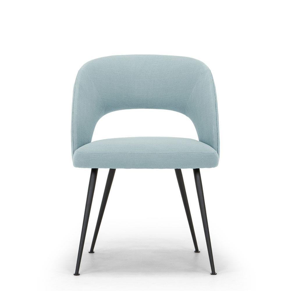 Millbridge Dining Chair - Blue Linen by DI Designs-Esme Furnishings