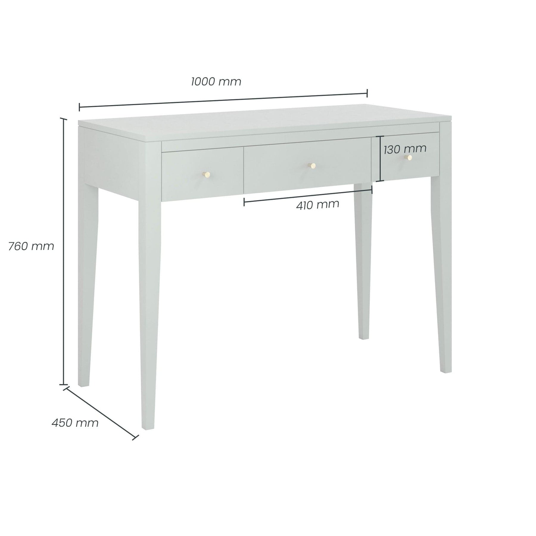 Alton Console - Pigeon Grey by D.I. DESIGNS-Esme Furnishings