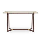 Hambledon Console - Cream Shagreen by DI Designs-Esme Furnishings