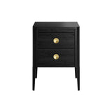 Abberley Bedside - Black-Esme Furnishings