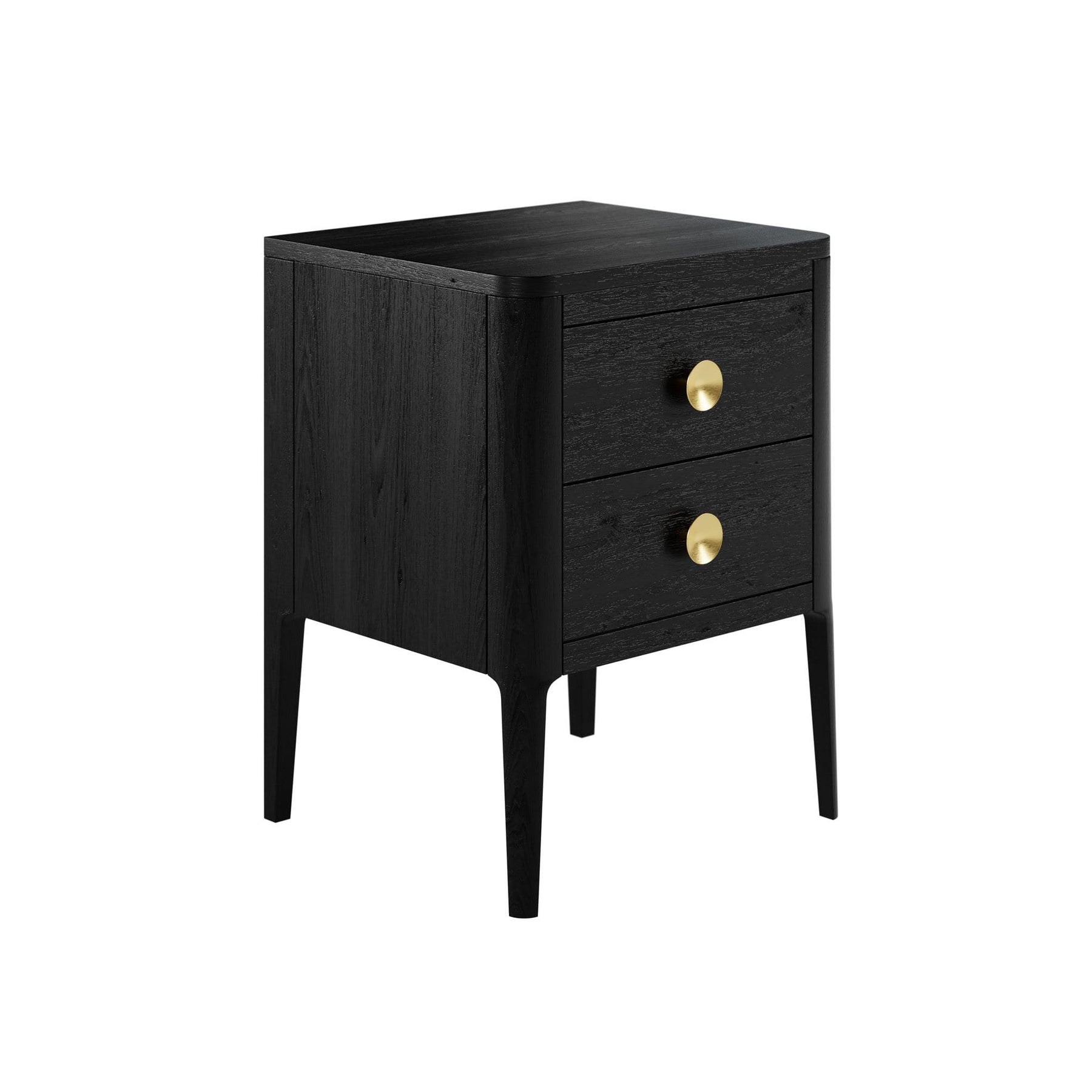 Abberley Bedside - Black-Esme Furnishings