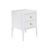 Abberley Bedside - White by D.I. Designs-Esme Furnishings