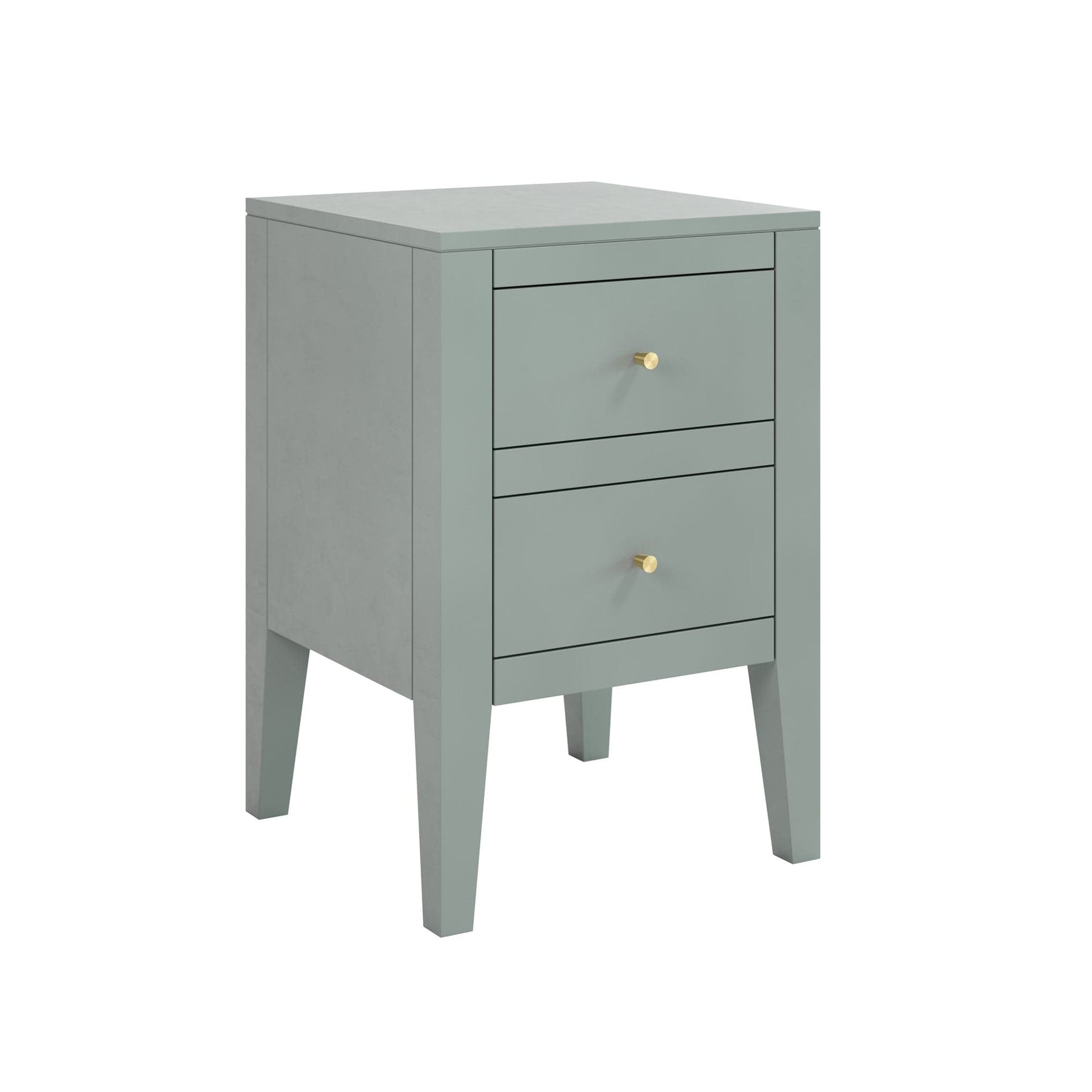 Alton Bedside - Pigeon Grey by D.I. Designs-Esme Furnishings