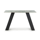 Oscar Green Ceramic Marble Console Table