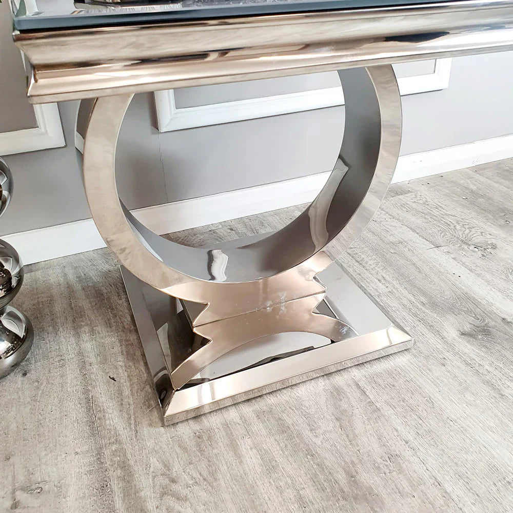 Arianna Lamp/Side Table - Belmont Interiors