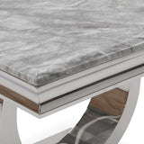 Arianna Chrome Marble 120cm Console Table - 6 Colors